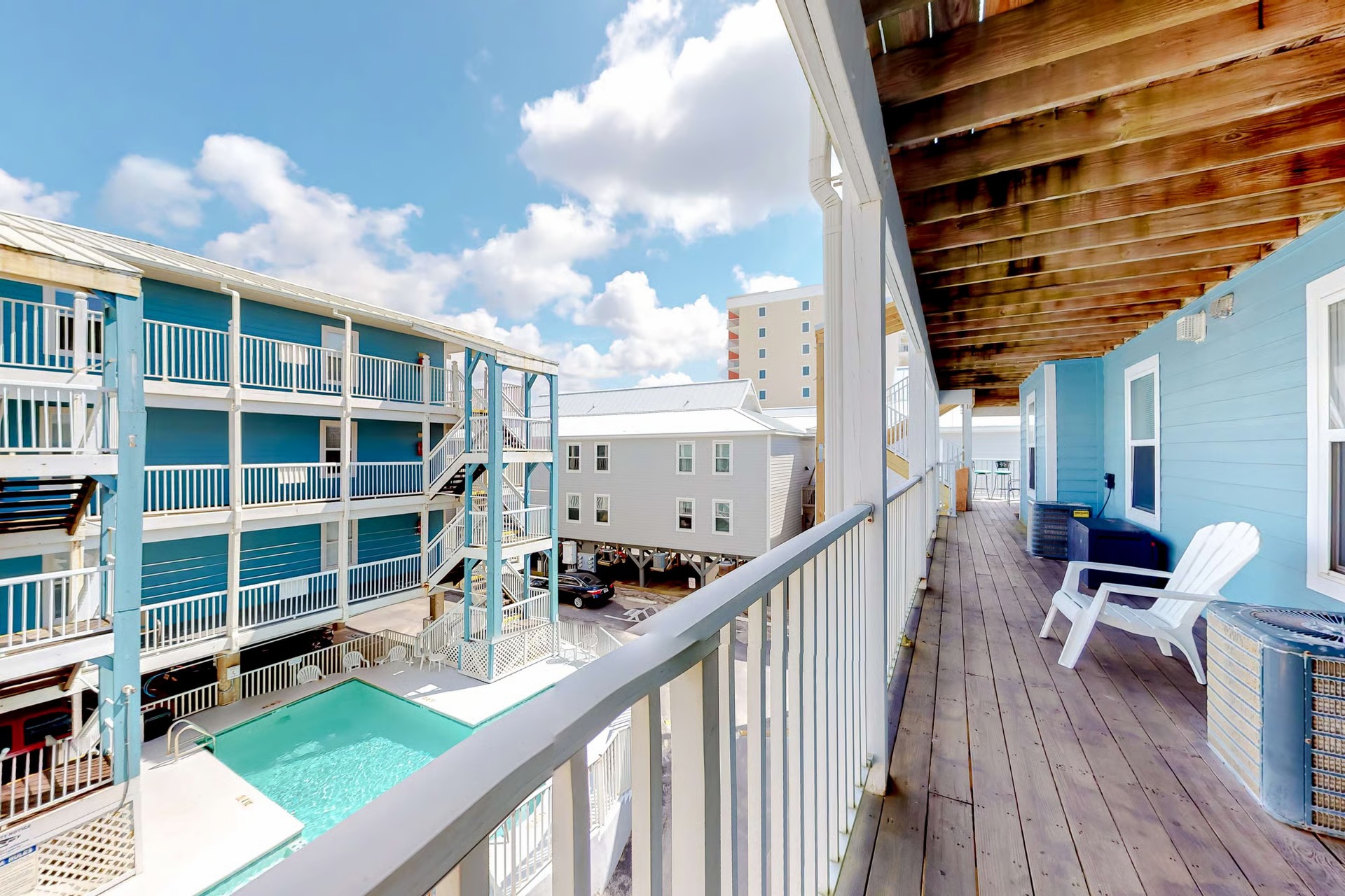 Deck/Walkway Pool View