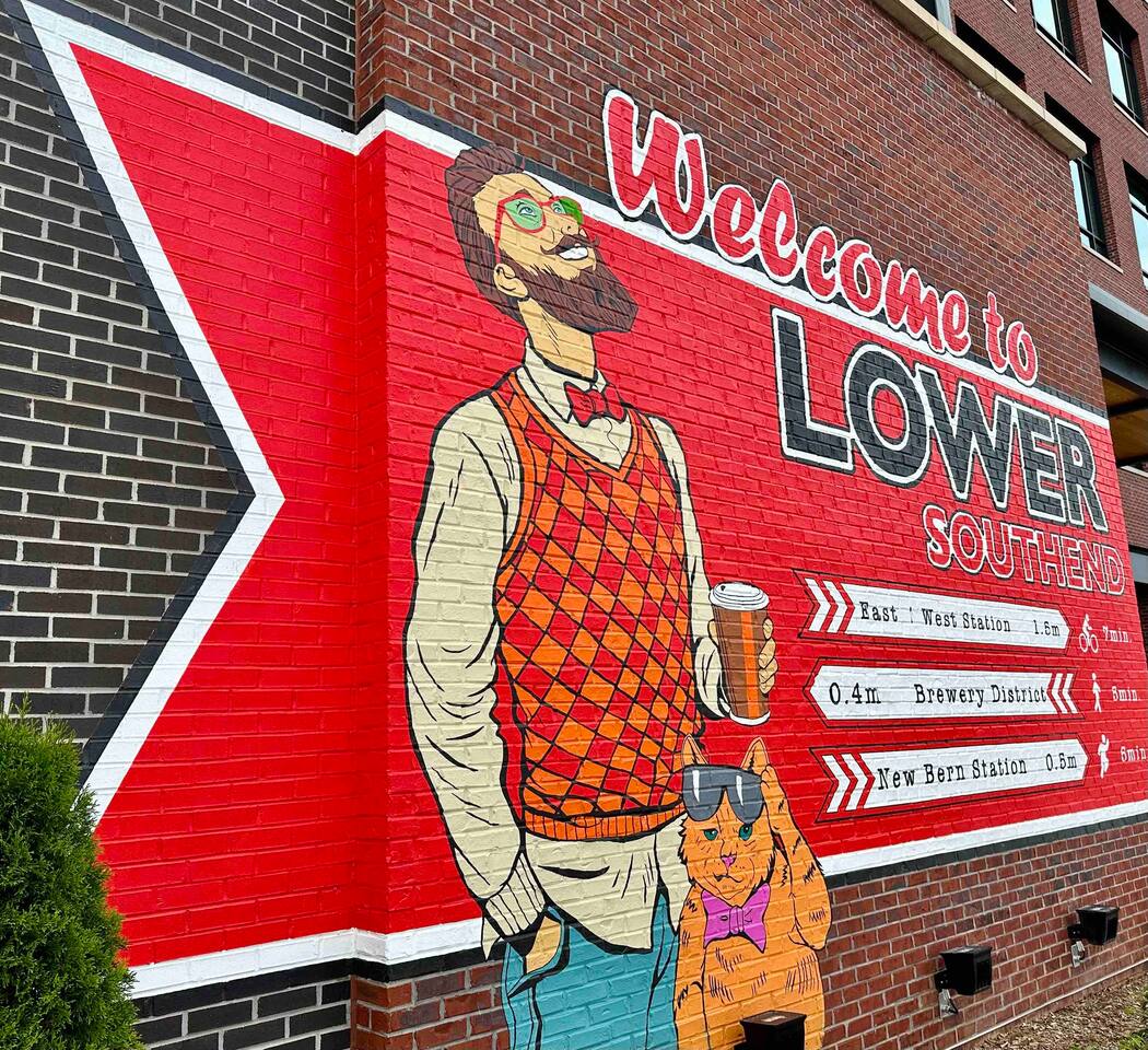 Charlotte's Lower SouthEnd is known for its breweries! 