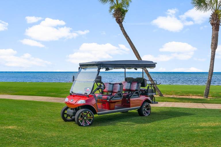6 Seater Golf Cart included