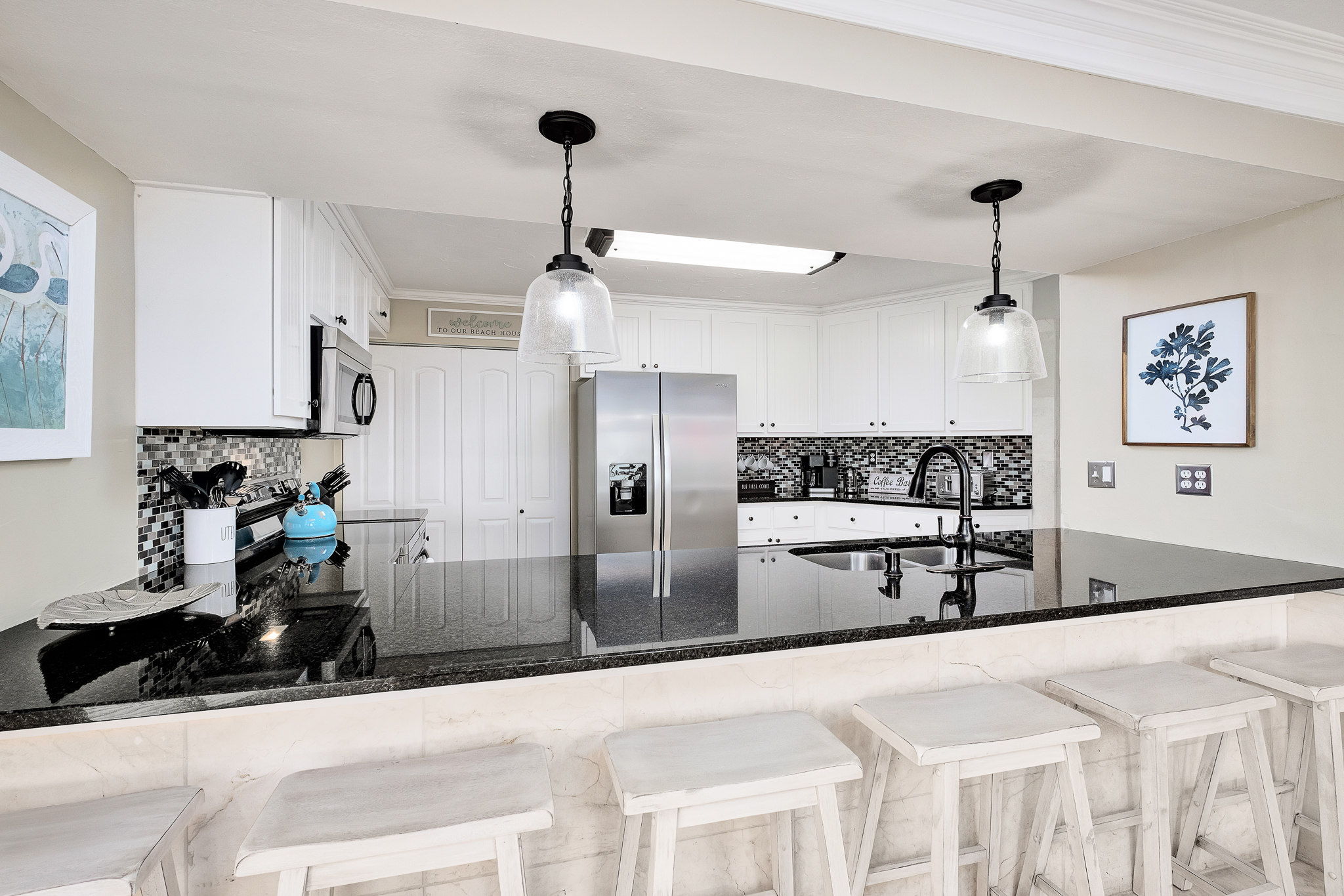 Cook a meal for the whole group in our FULLY STOCKED kitchen!