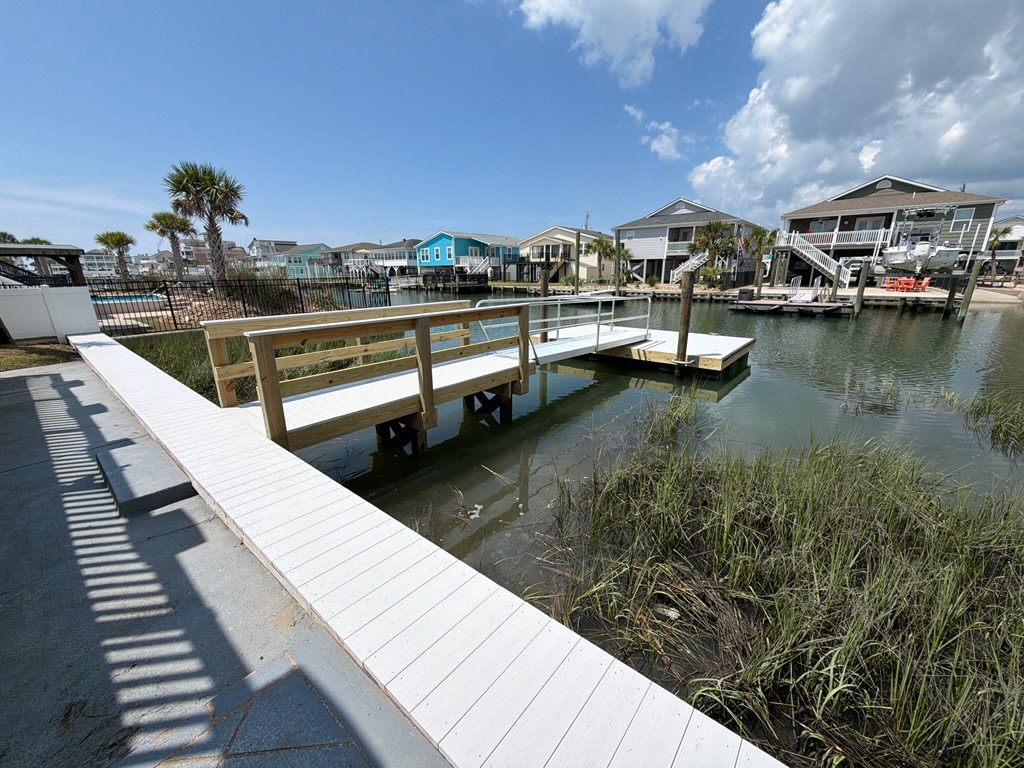 Enjoy Fishing and Kayaking from the New Dock