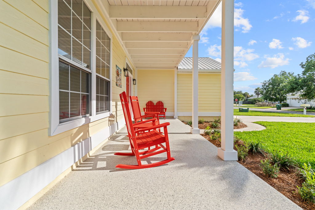 A Front Porch Made for Relaxing
