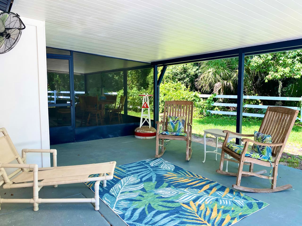 Nice outdoor patio to enjoy your morning coffee or evening night cap!  