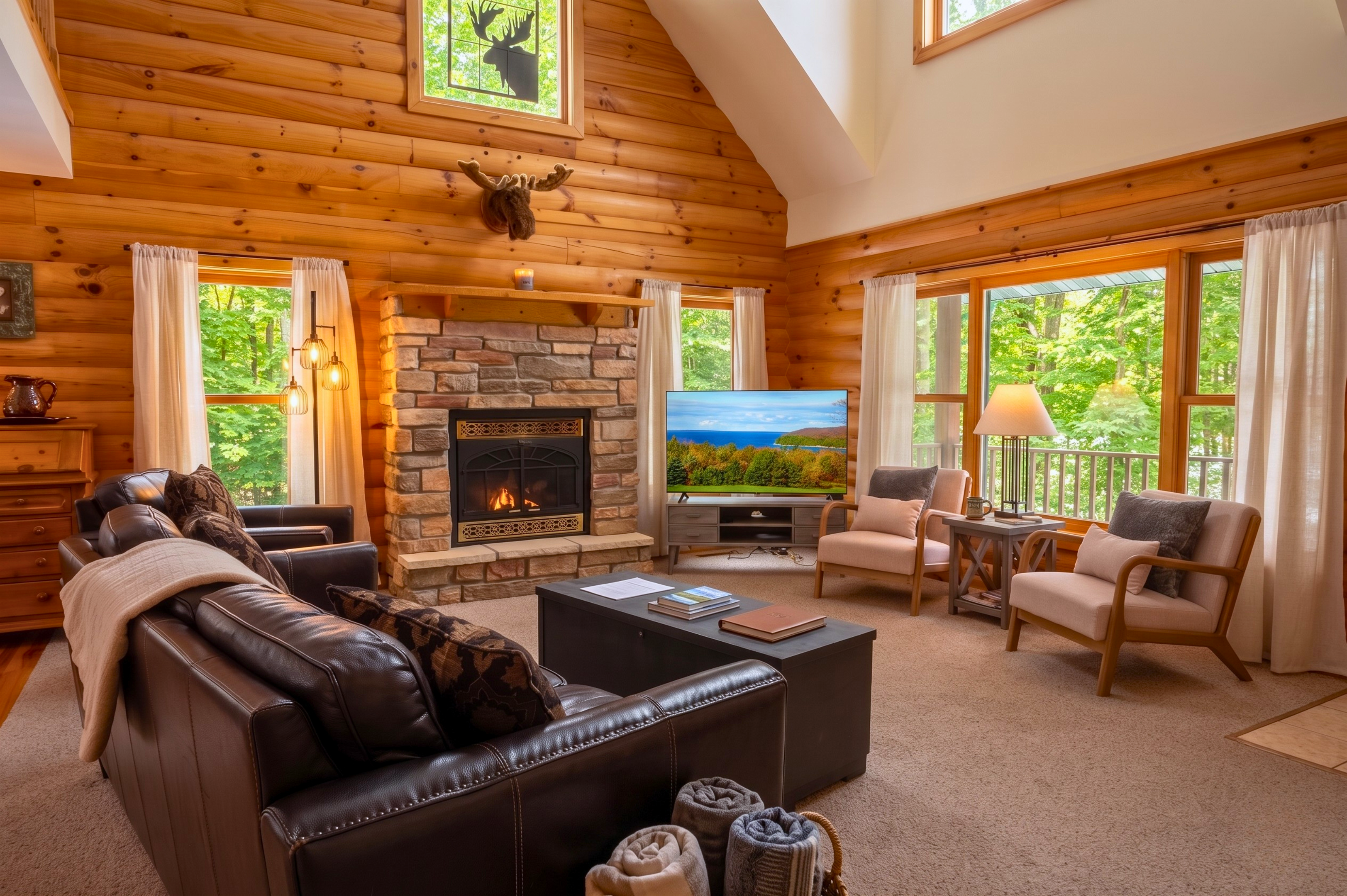 Cozy Cabin In Sister Bay • Hottub • Firepit • Dogs - Sister Bay