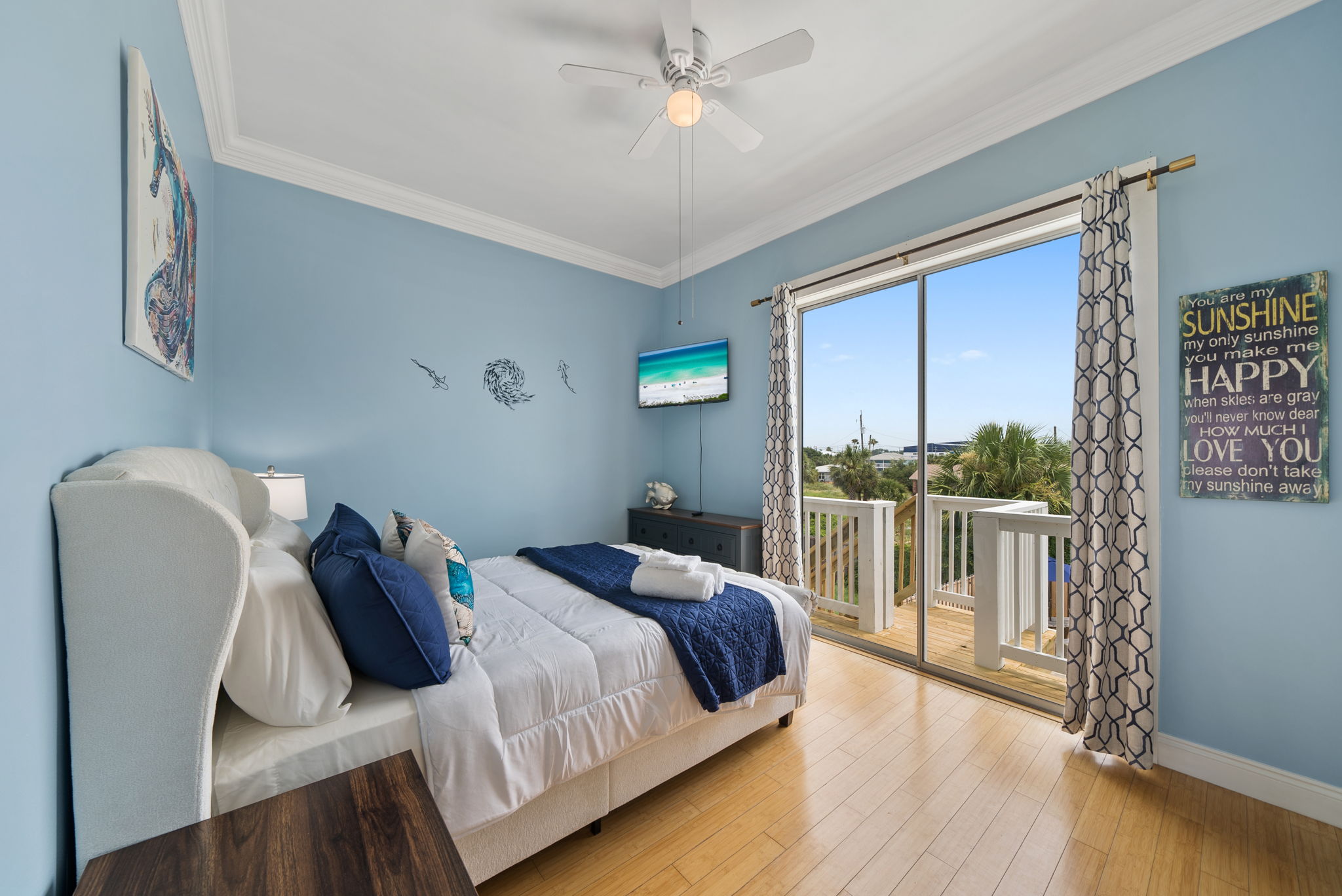 Pool views and peaceful nights __ right from your window