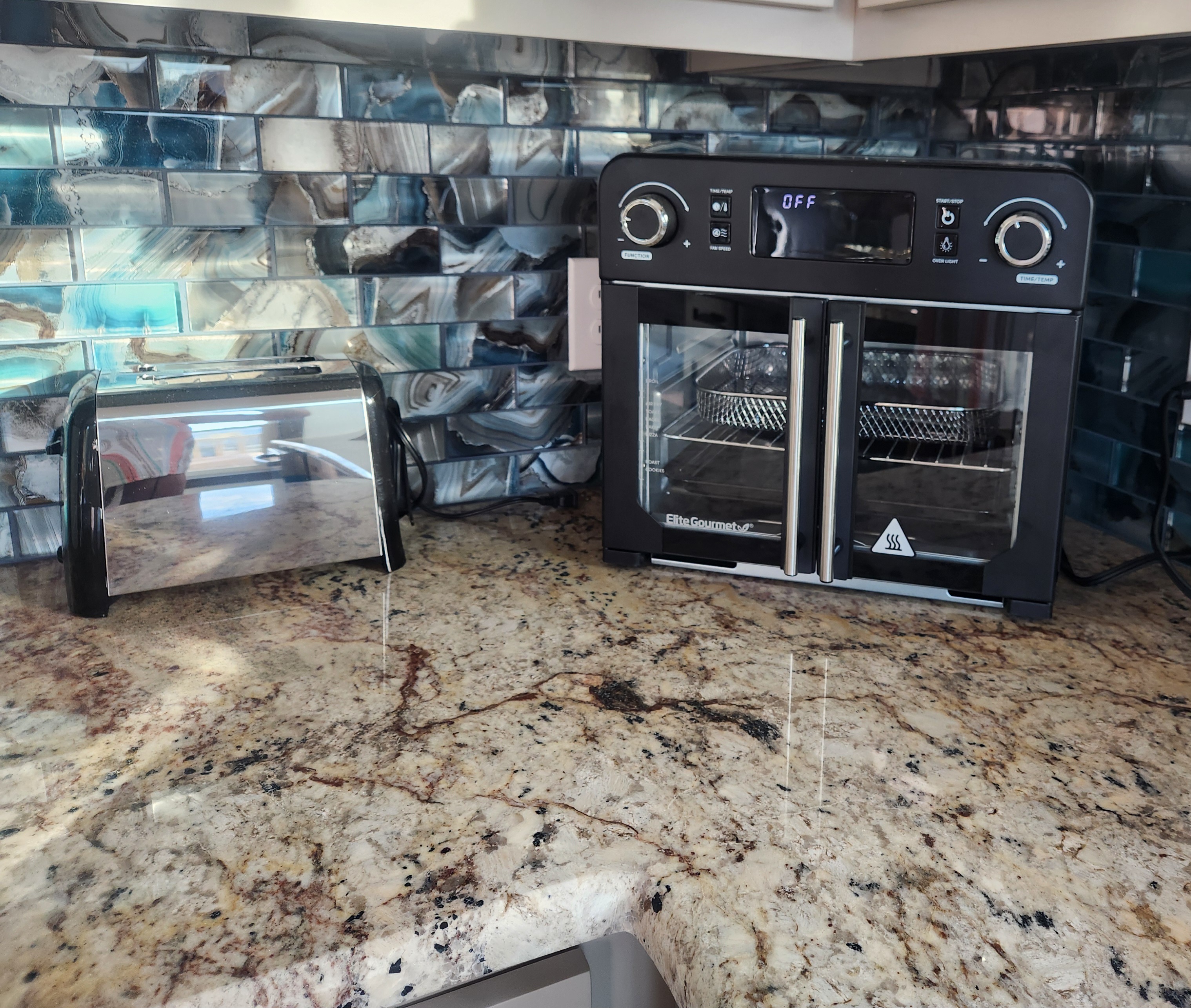 Toaster and air fryer