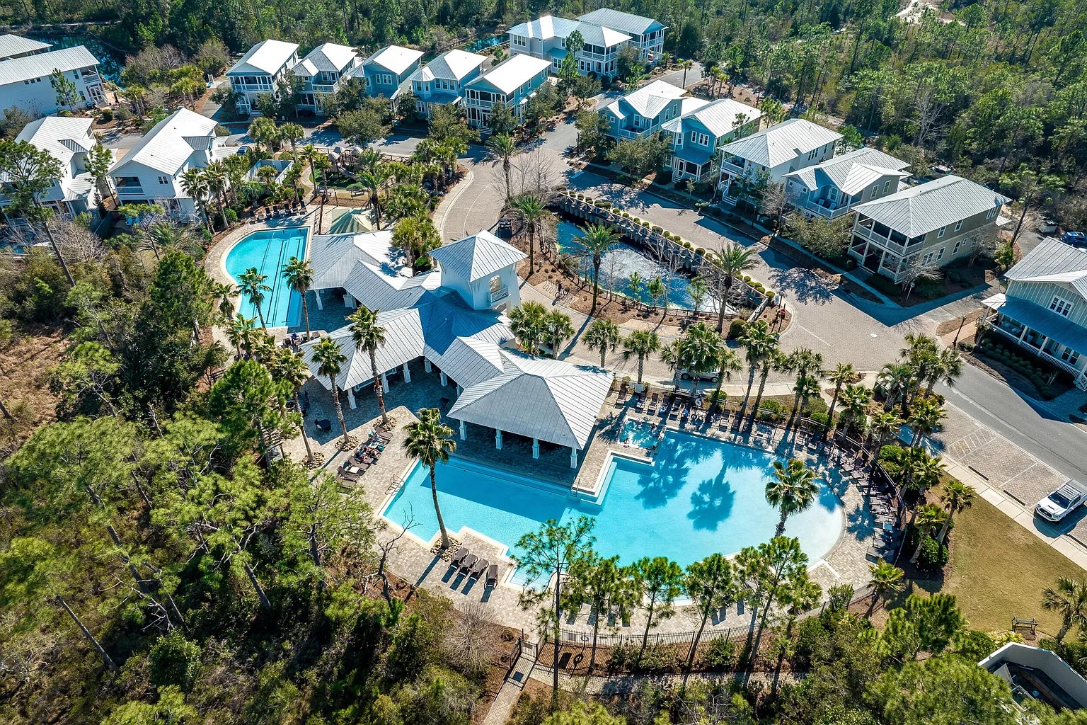 Resort-style amenities.