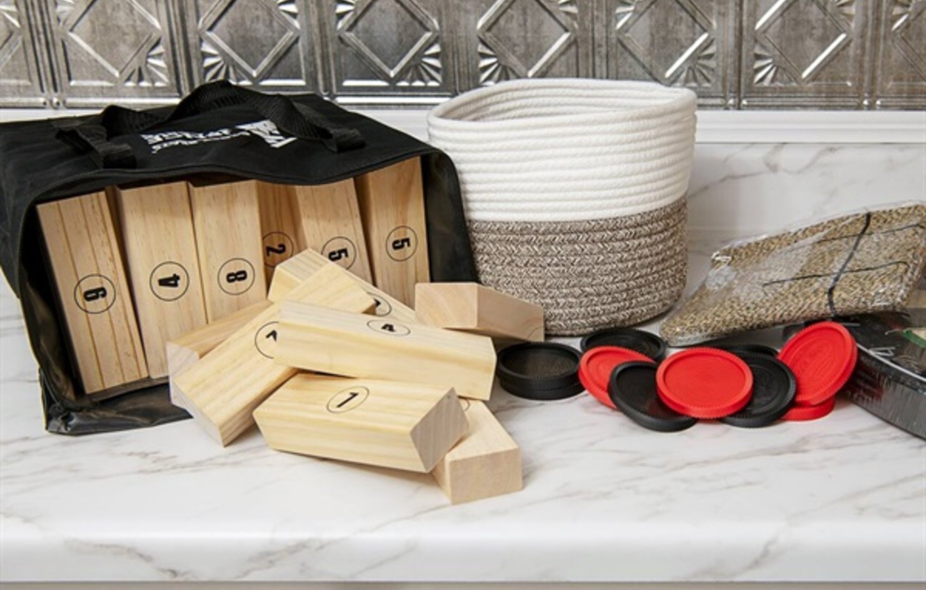 Keep everyone entertained with classic games and family favorites that turn downtime into quality time.