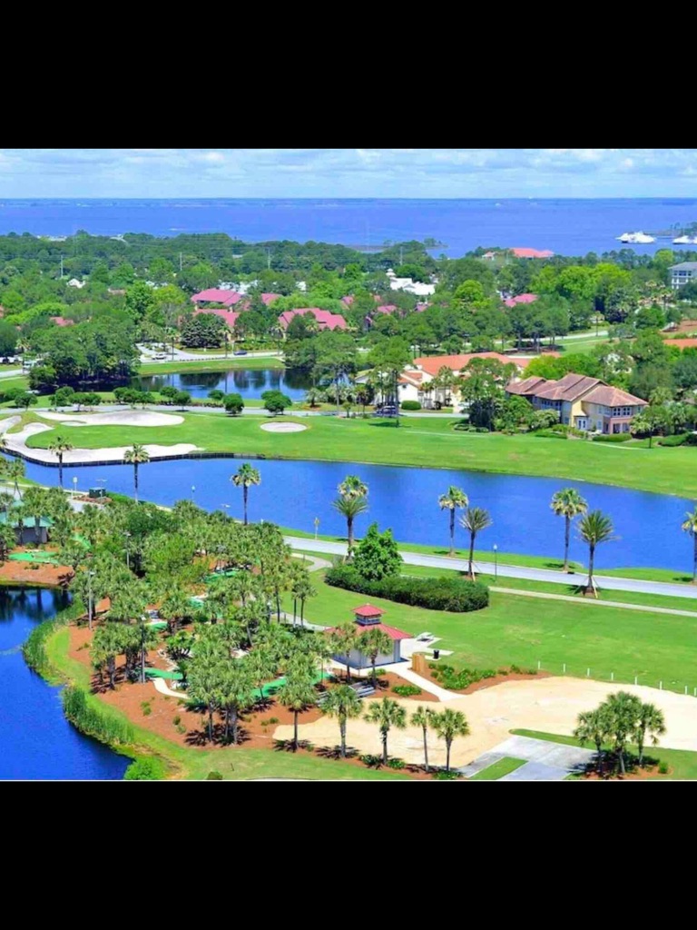 Beautiful golf courses