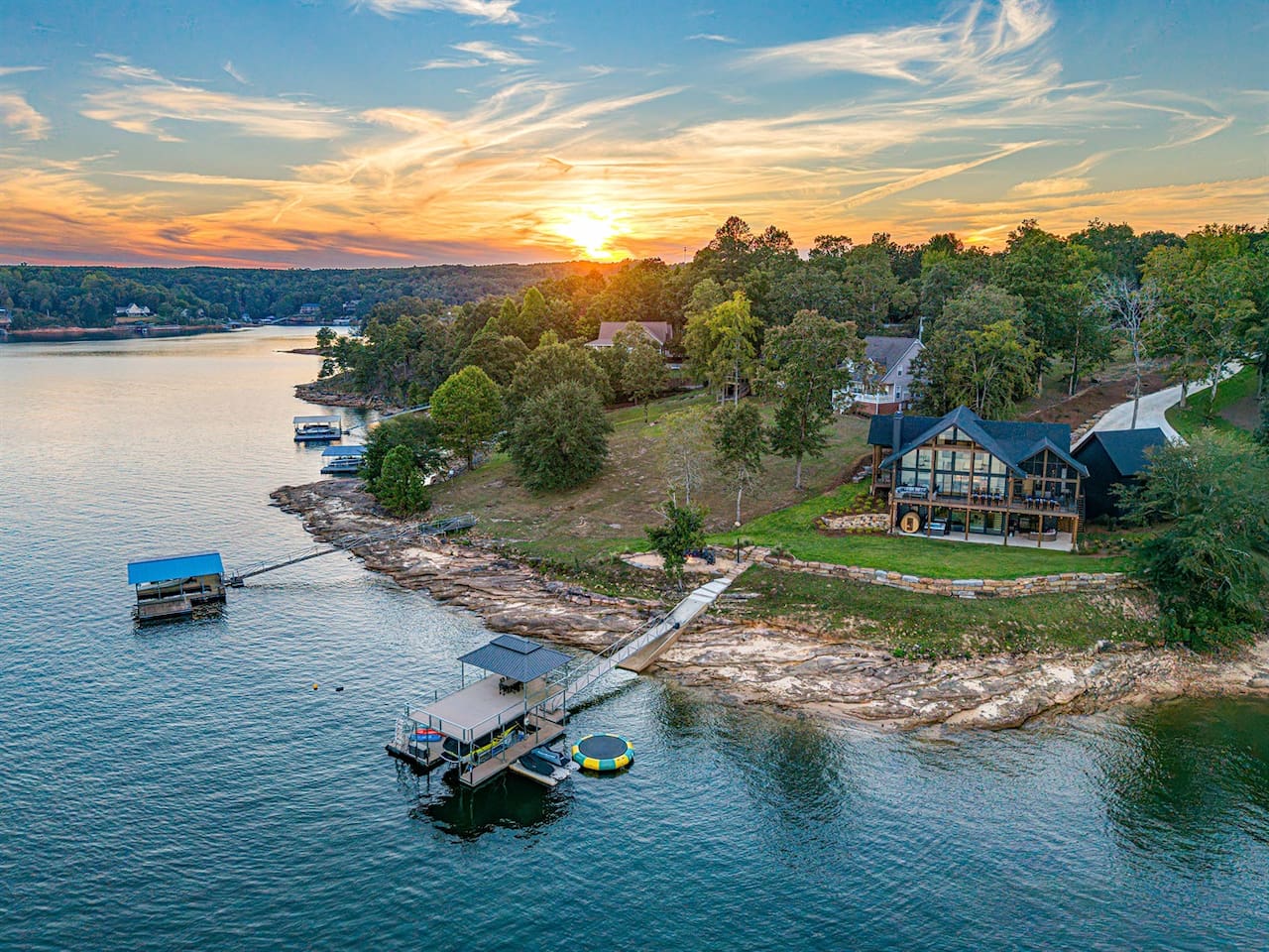 Another beautiful shot at sunset.