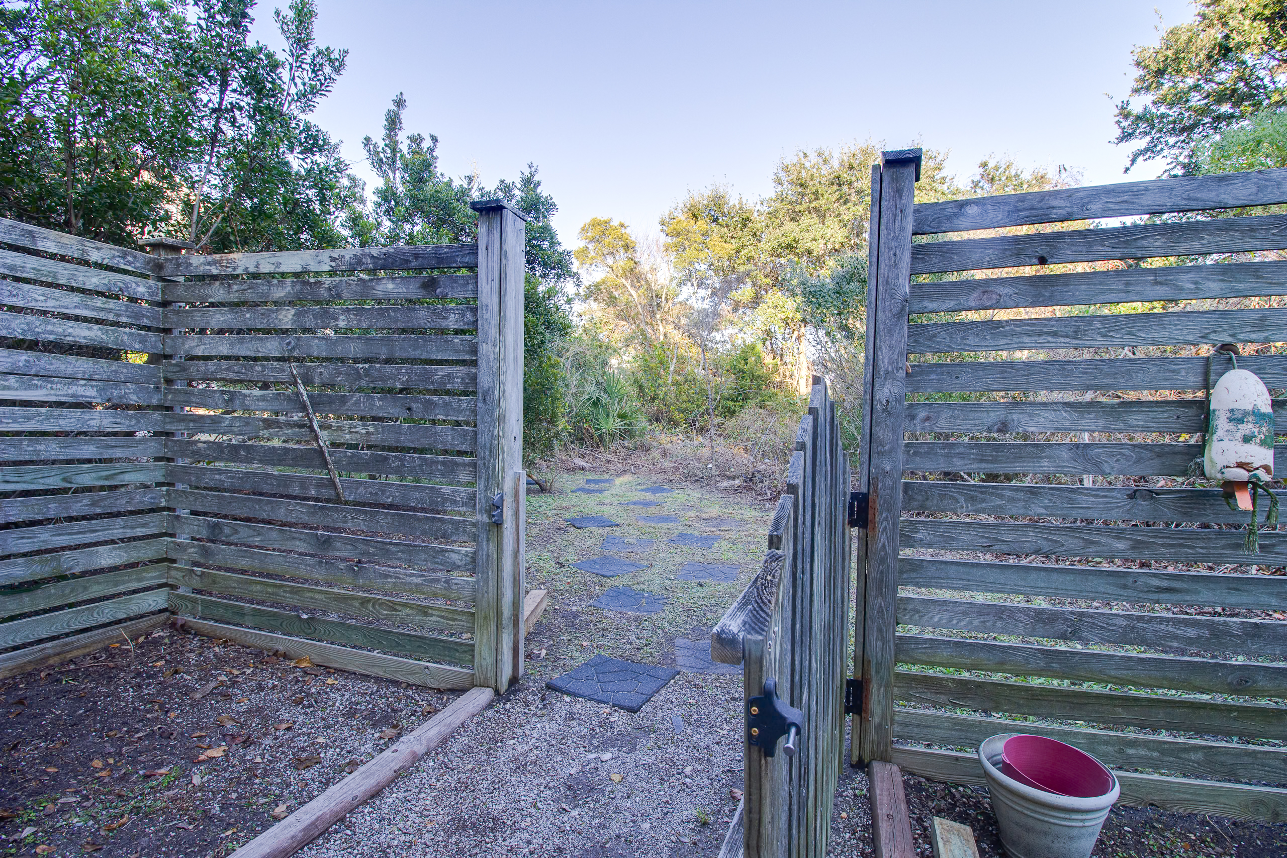 Back Gate to Kayak Launch