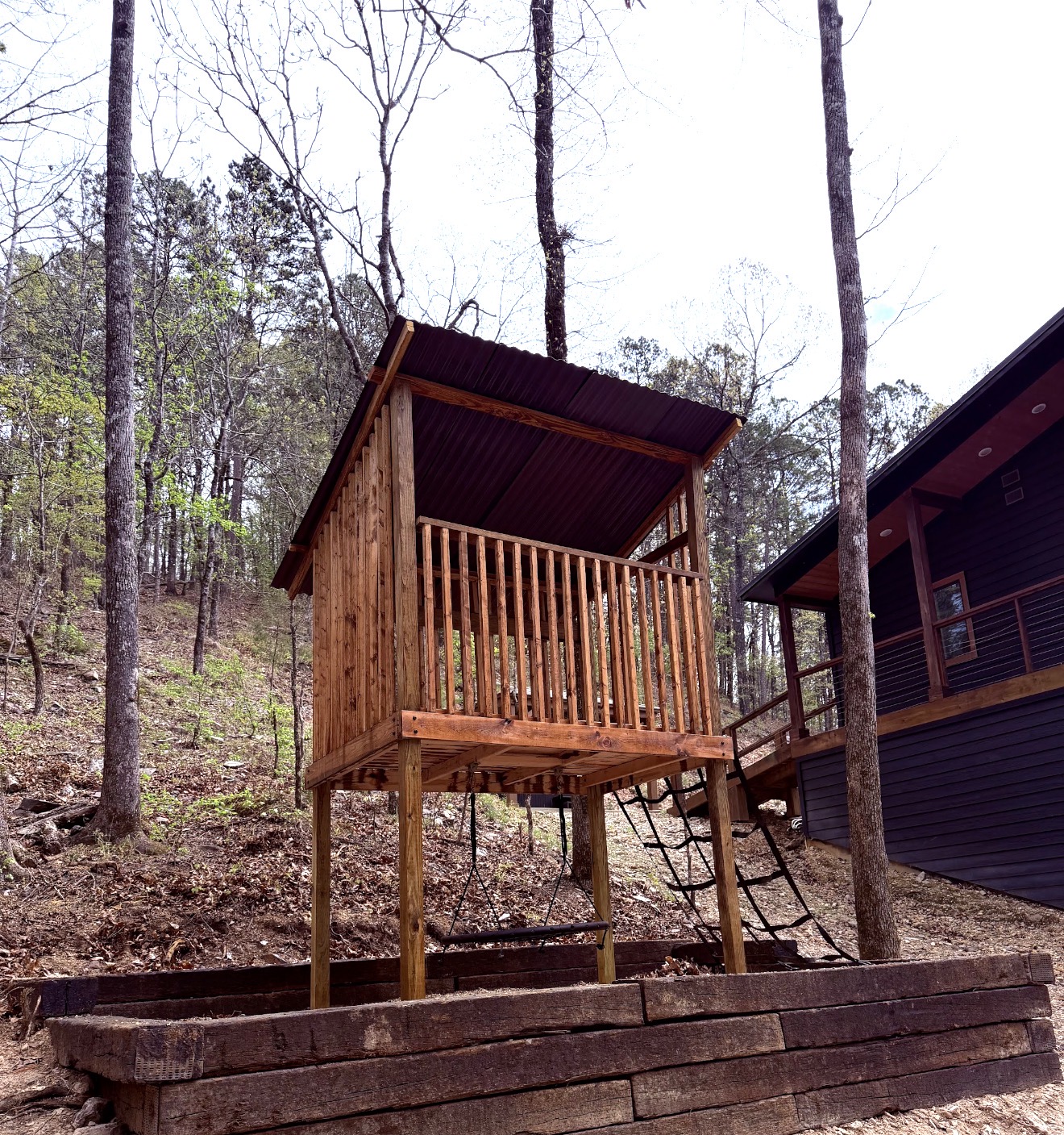 Little guests love their own mountain play space