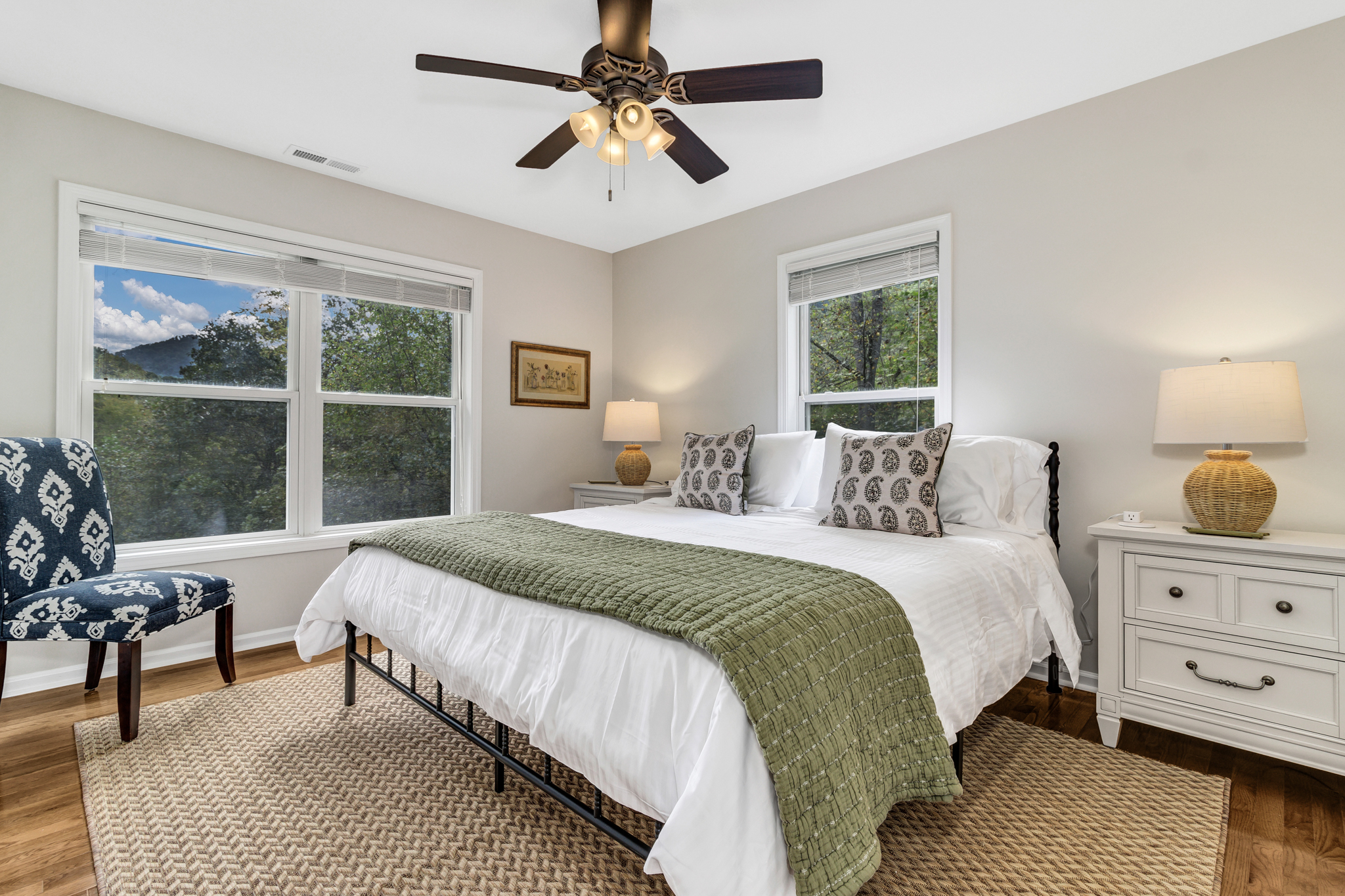 Third Bedroom - Upstairs - King Bed