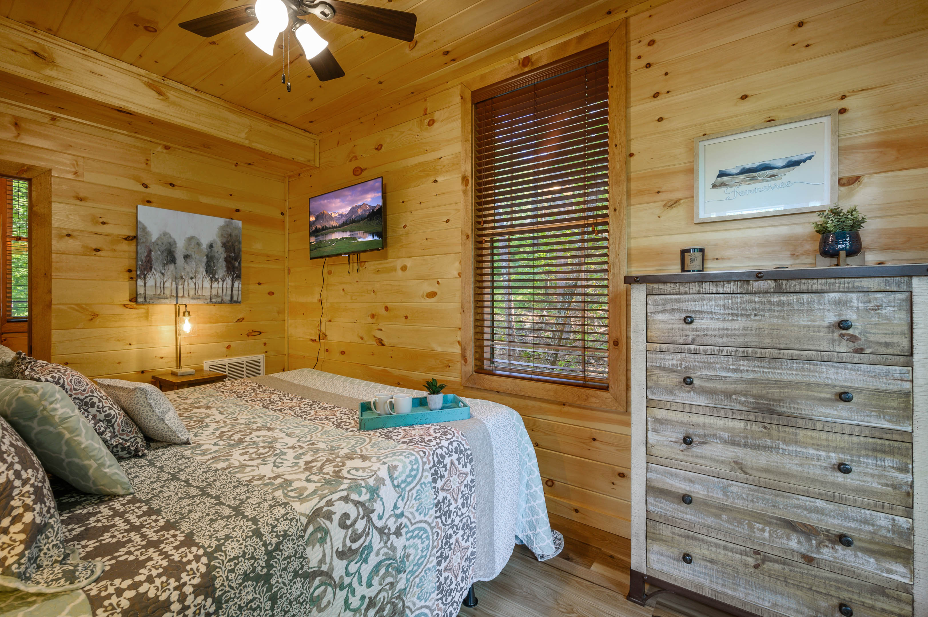 King Master Bedroom view