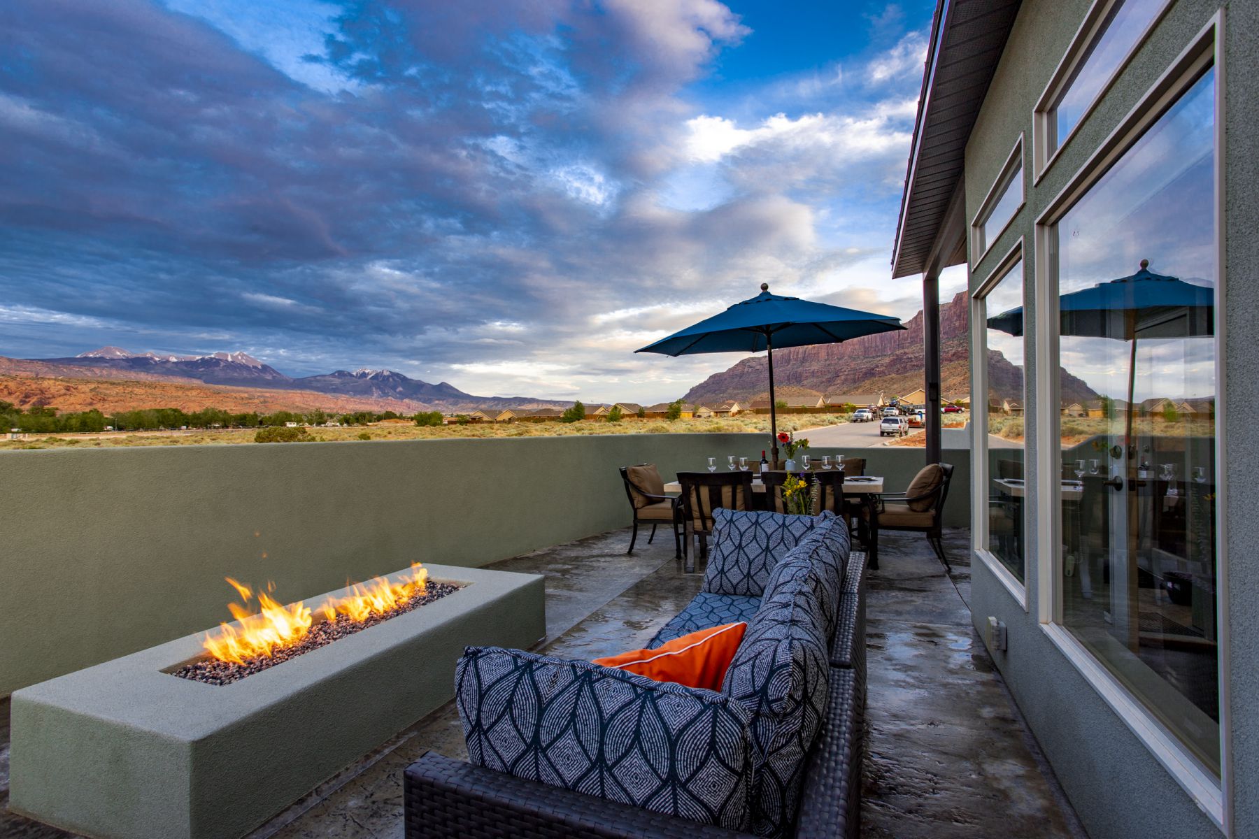 2nd Pation Private Fire Pit