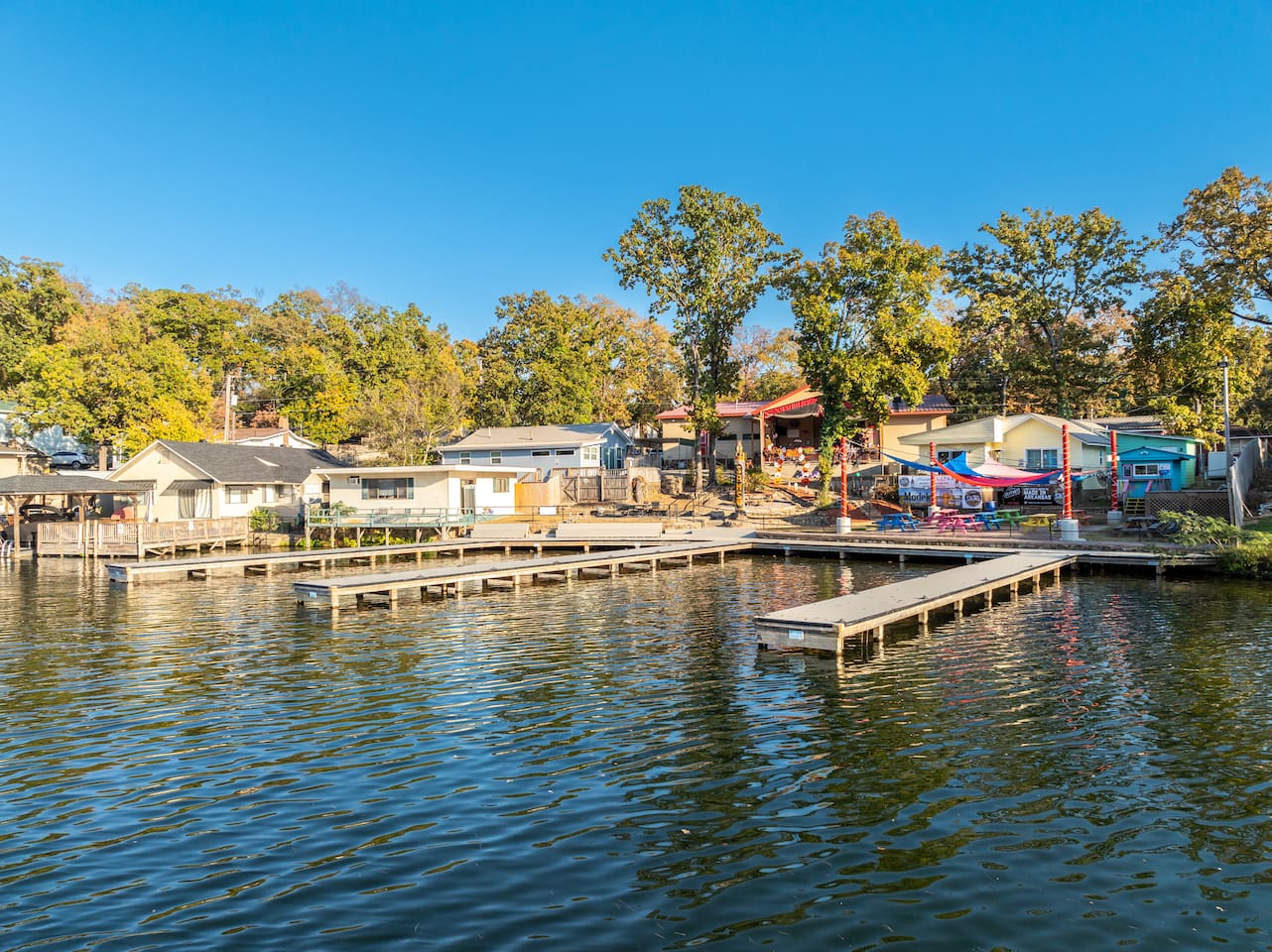 Guests can Fish or Swim in the Summer! 