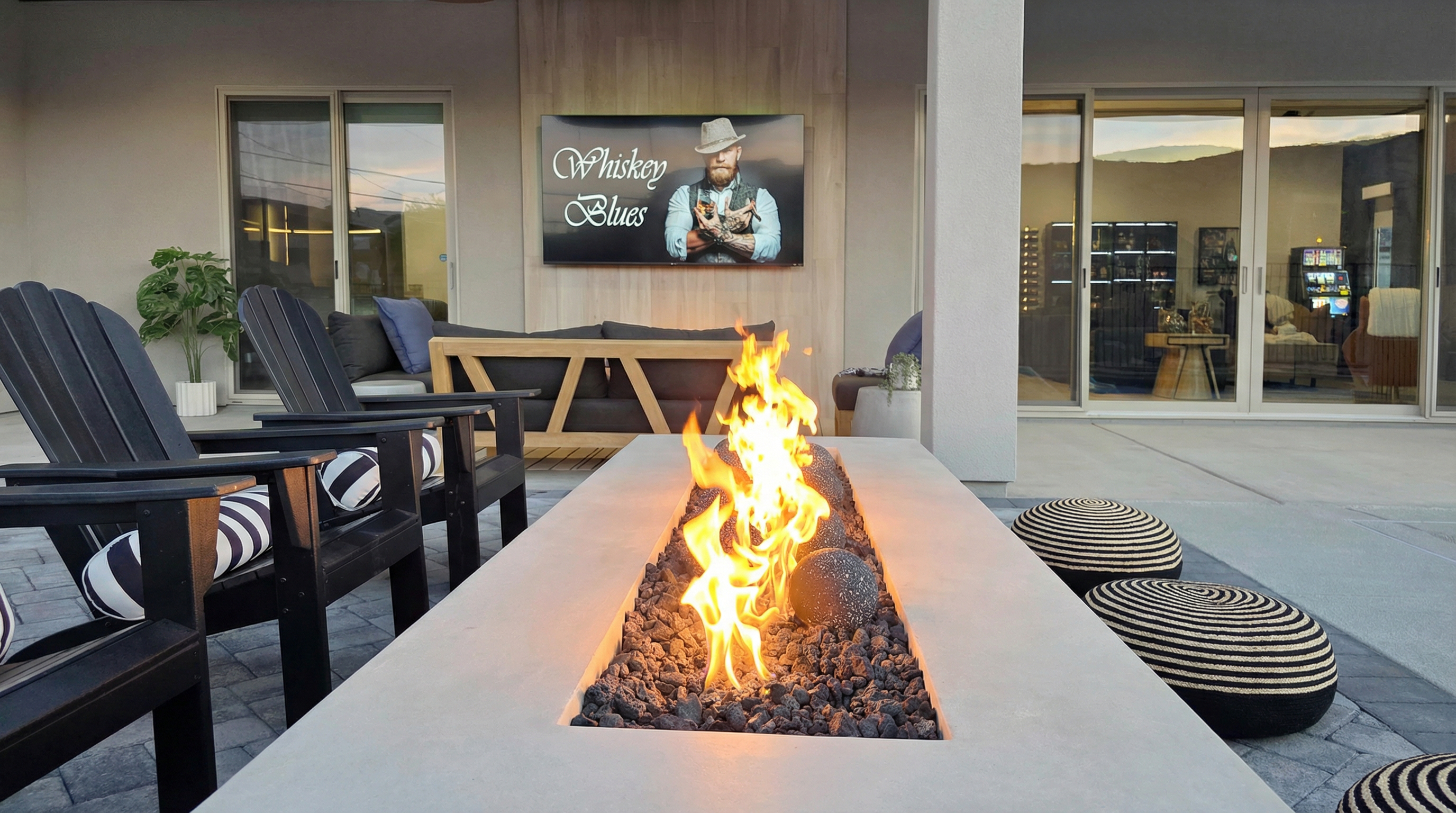 Custom 12-foot Firepit!