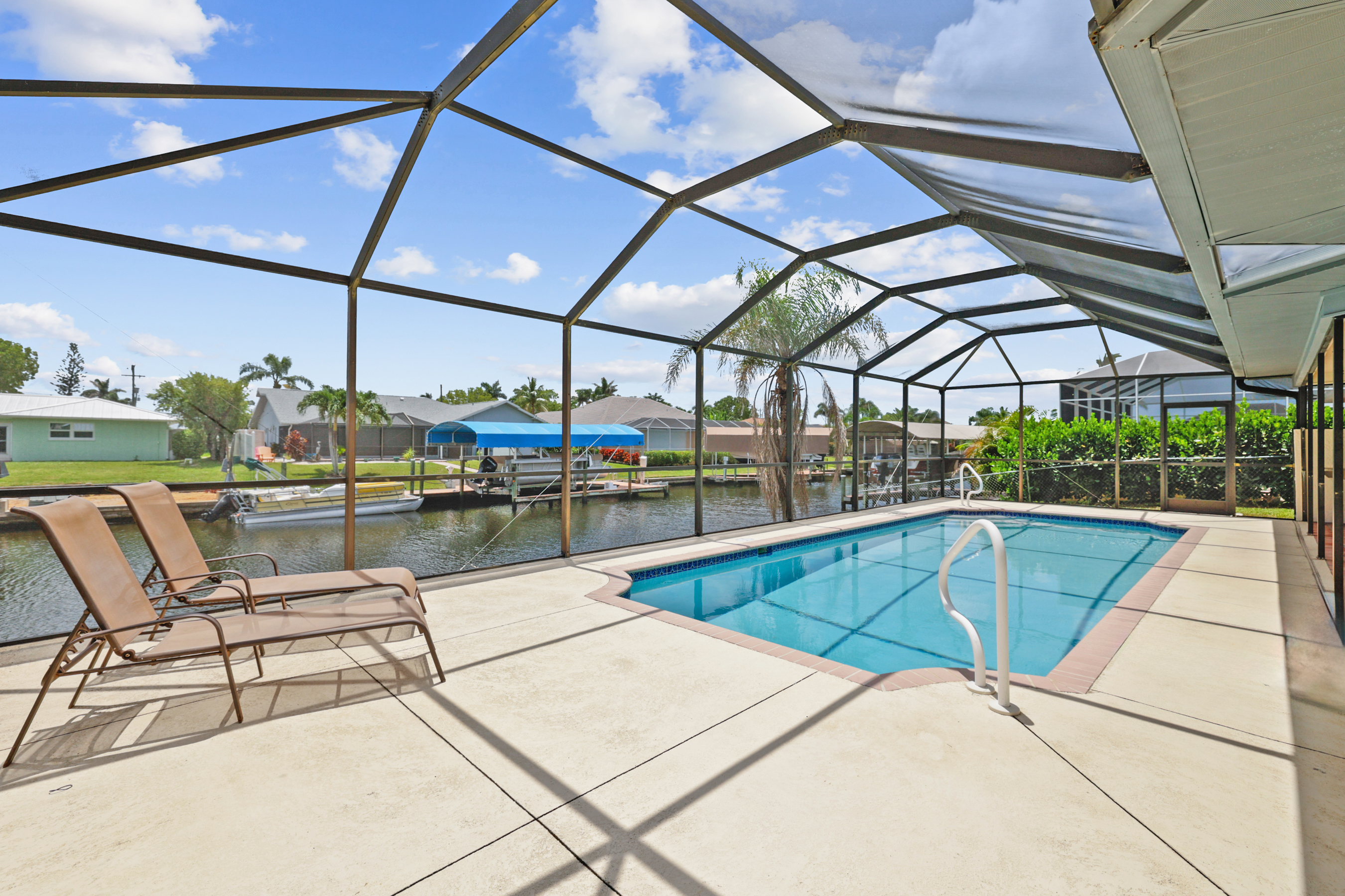  Dive into bliss in this sparkling heated pool