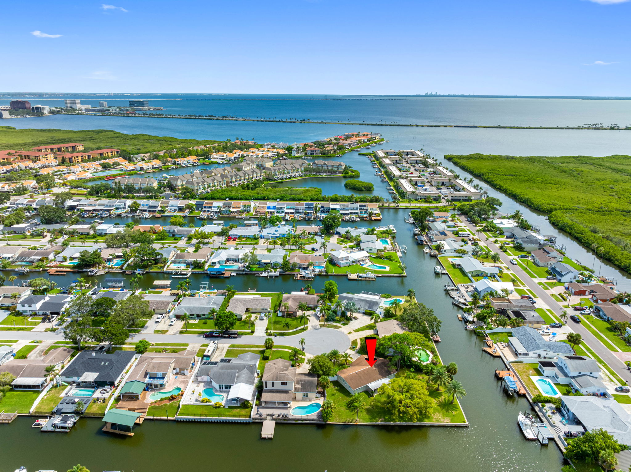 Aerial View of the Neighborhood