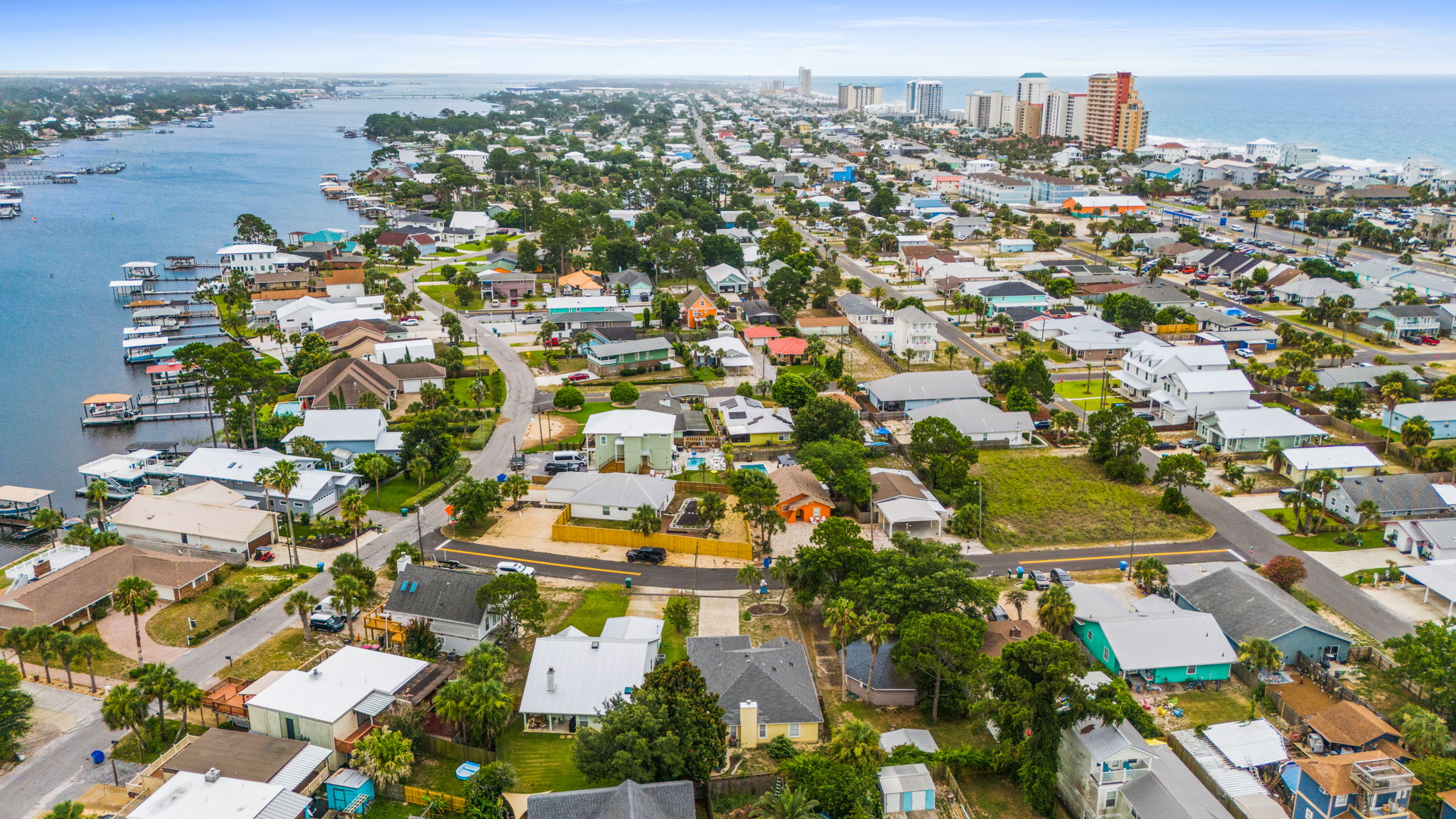 Aerial of House