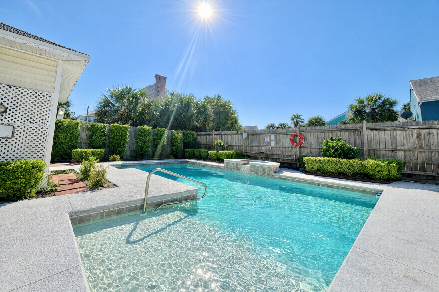 Large HEATED pool!