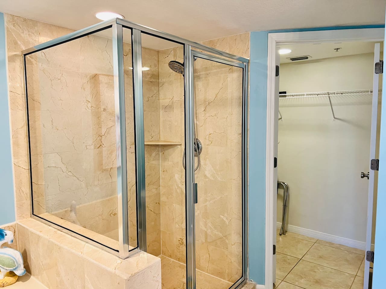 Shower in Master