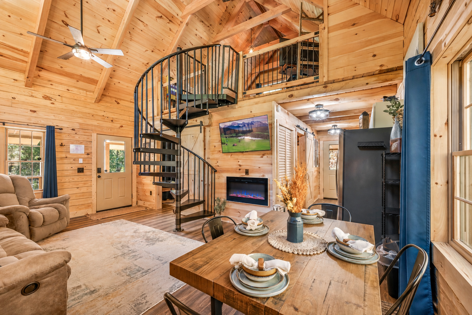 Open Concept/ Valuted Ceilings