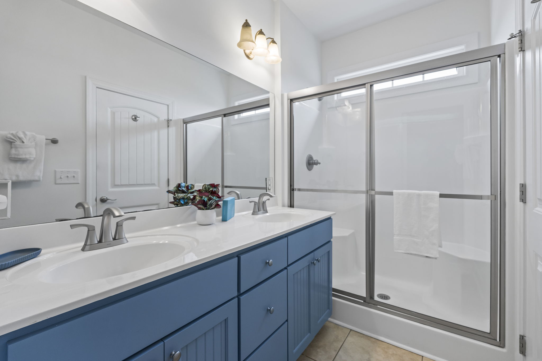 Ensuite Bathroom connected to the Primary bedroom