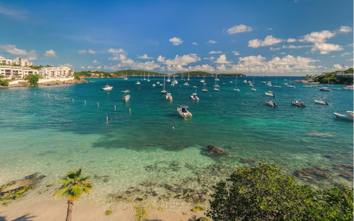 Spend your days relaxing on one of St. Thomas's most beautiful beaches.