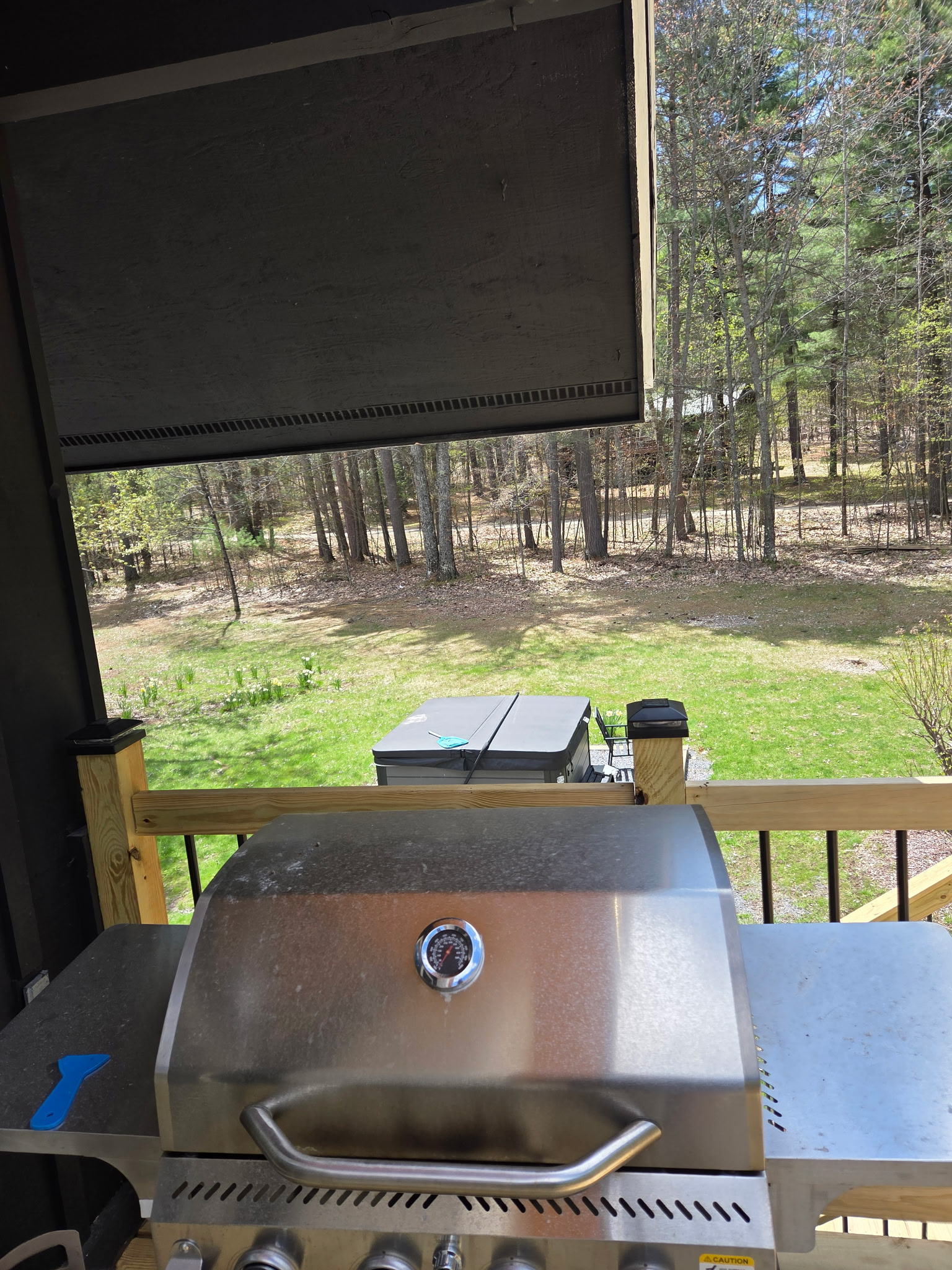 Enjoy some grilling on the deck!