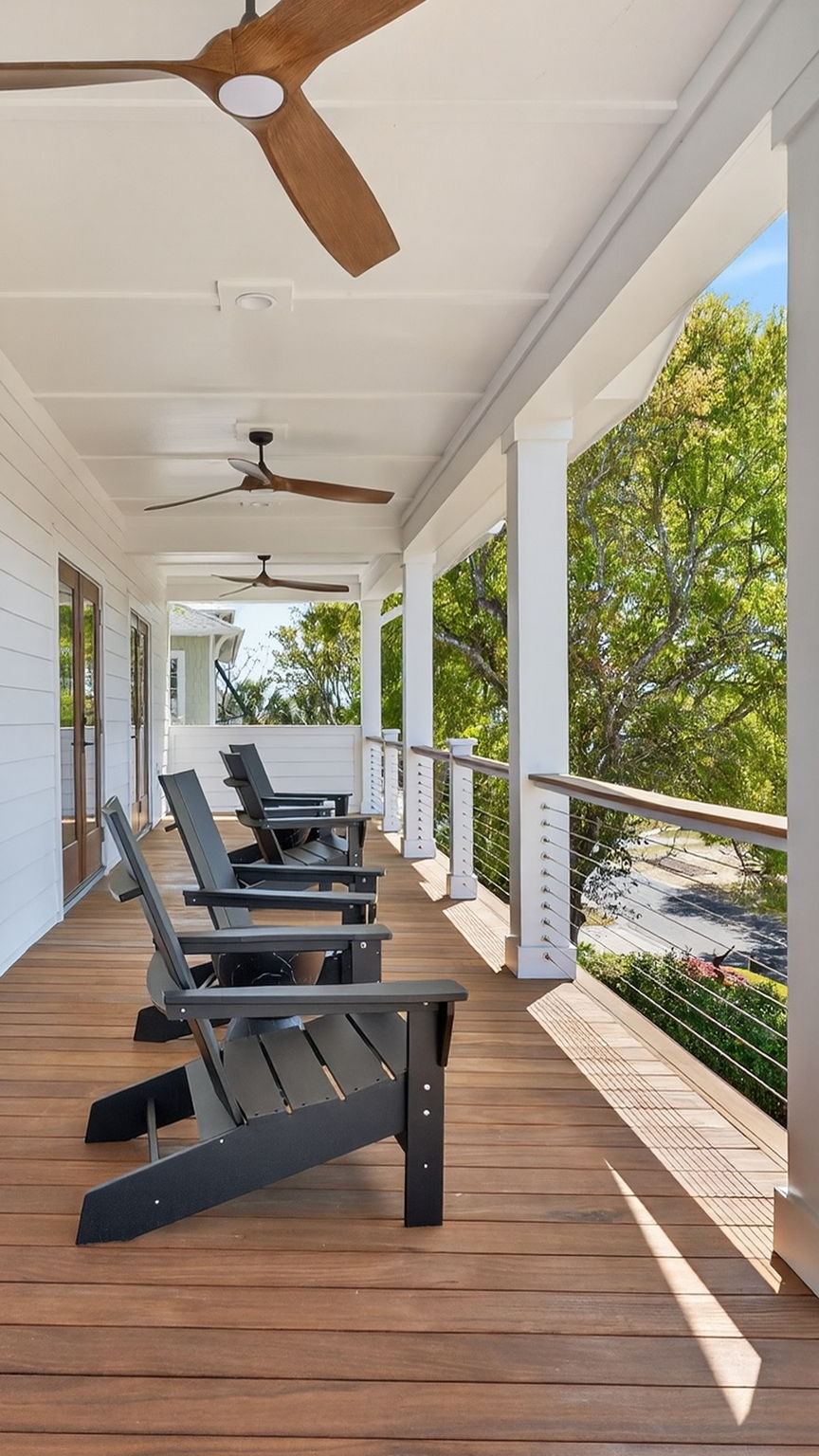 Front Porch | On Beach Time | 6 30th Ave, Isle of Palms, SC | IOP Escapes