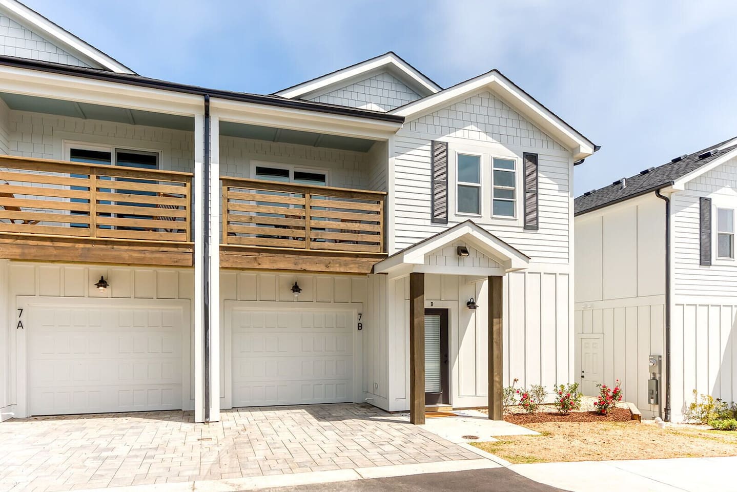 Bright, modern exterior