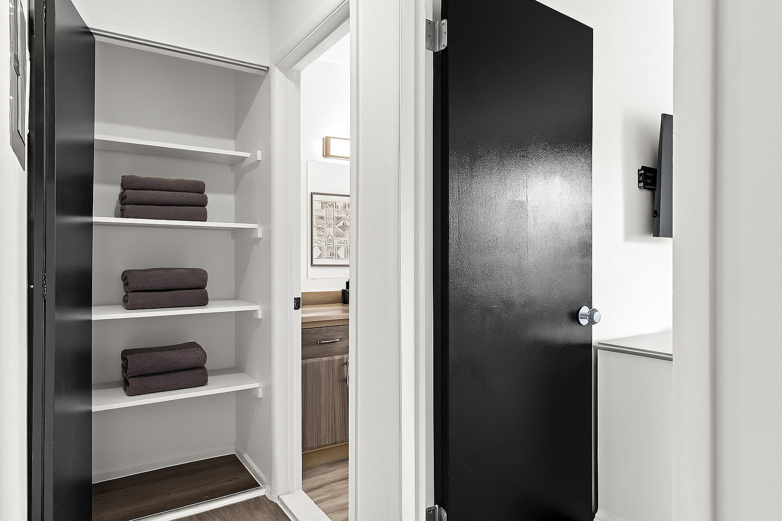 Soft, freshly washed towels are provided to ensure your comfort and convenience throughout your stay.