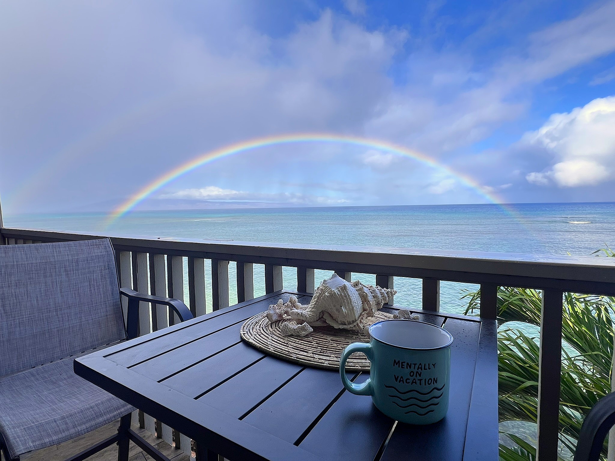 Rainbow from lanai