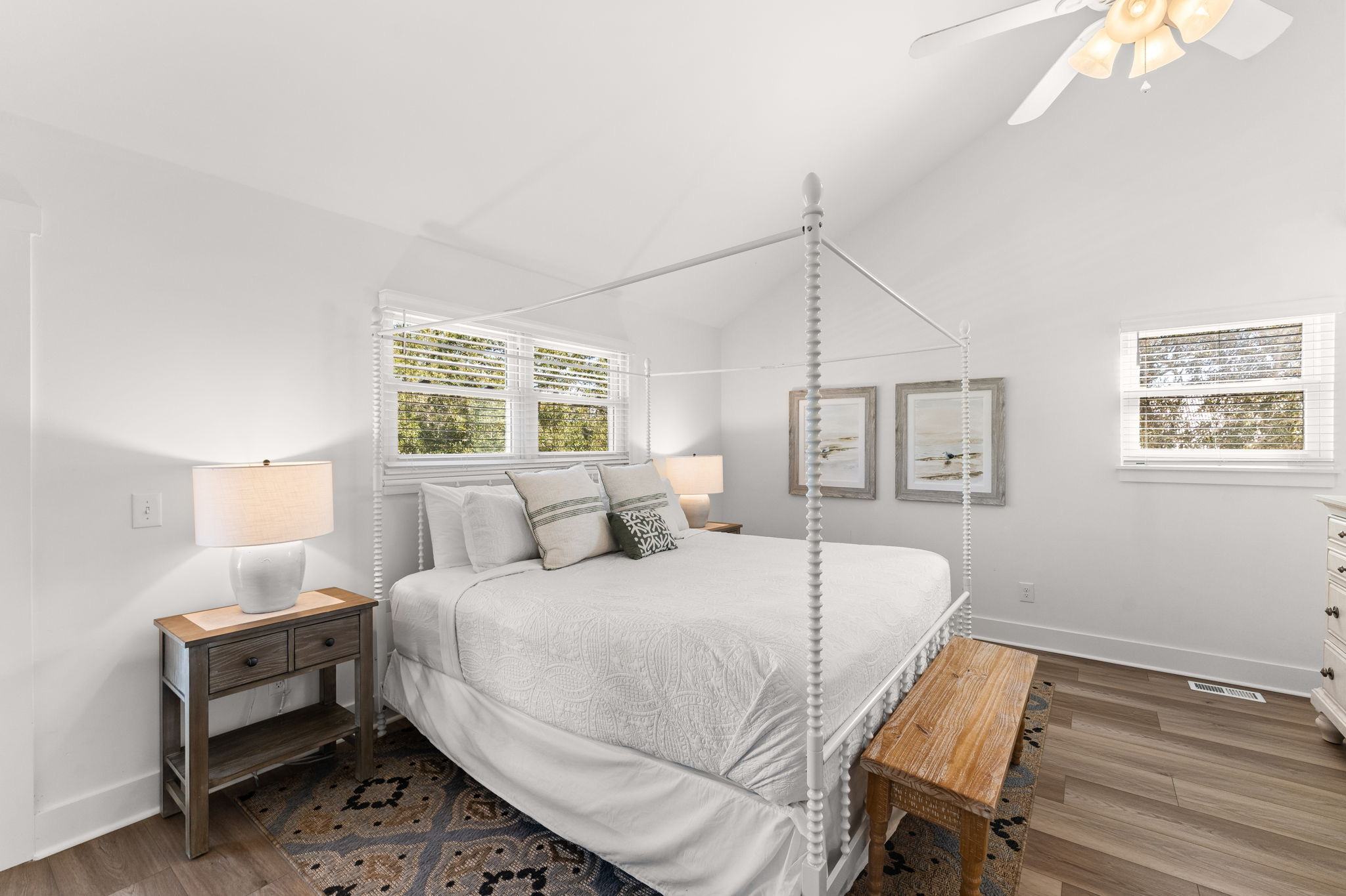 Side B Master: 3rd-floor sanctuary with a King bed and private ensuite bath.