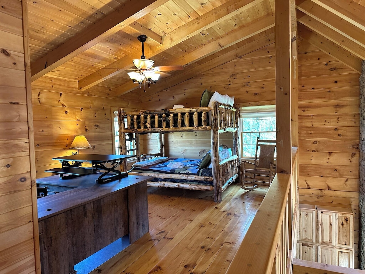 bedroom #4 on 2nd floor (dual queen bunk beds sleeps 4)