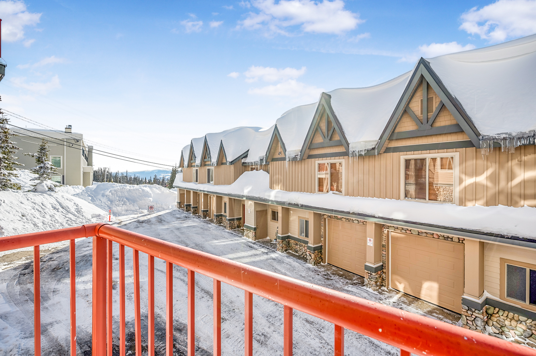 View towards Monashee and Bullet lift