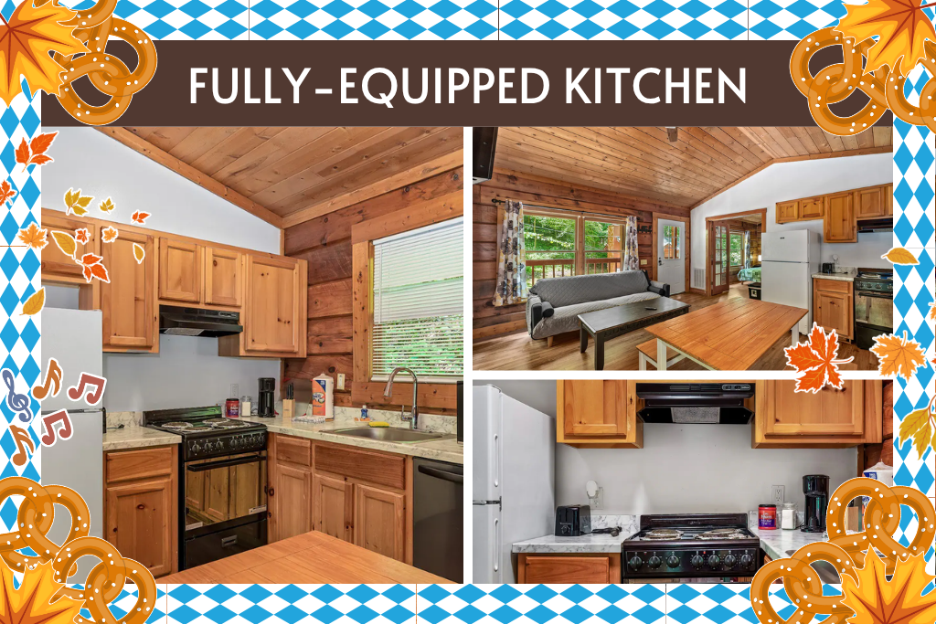 Fully equipped kitchen—bring your favorite recipes or reheat local eats!