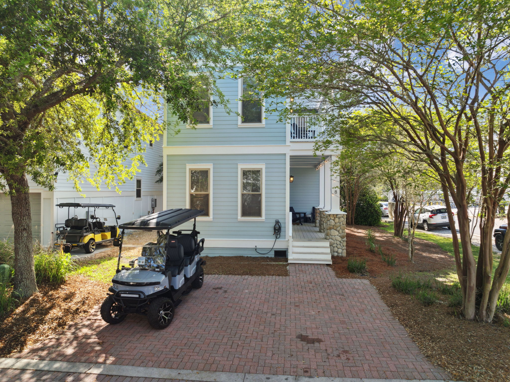 Home's driveway