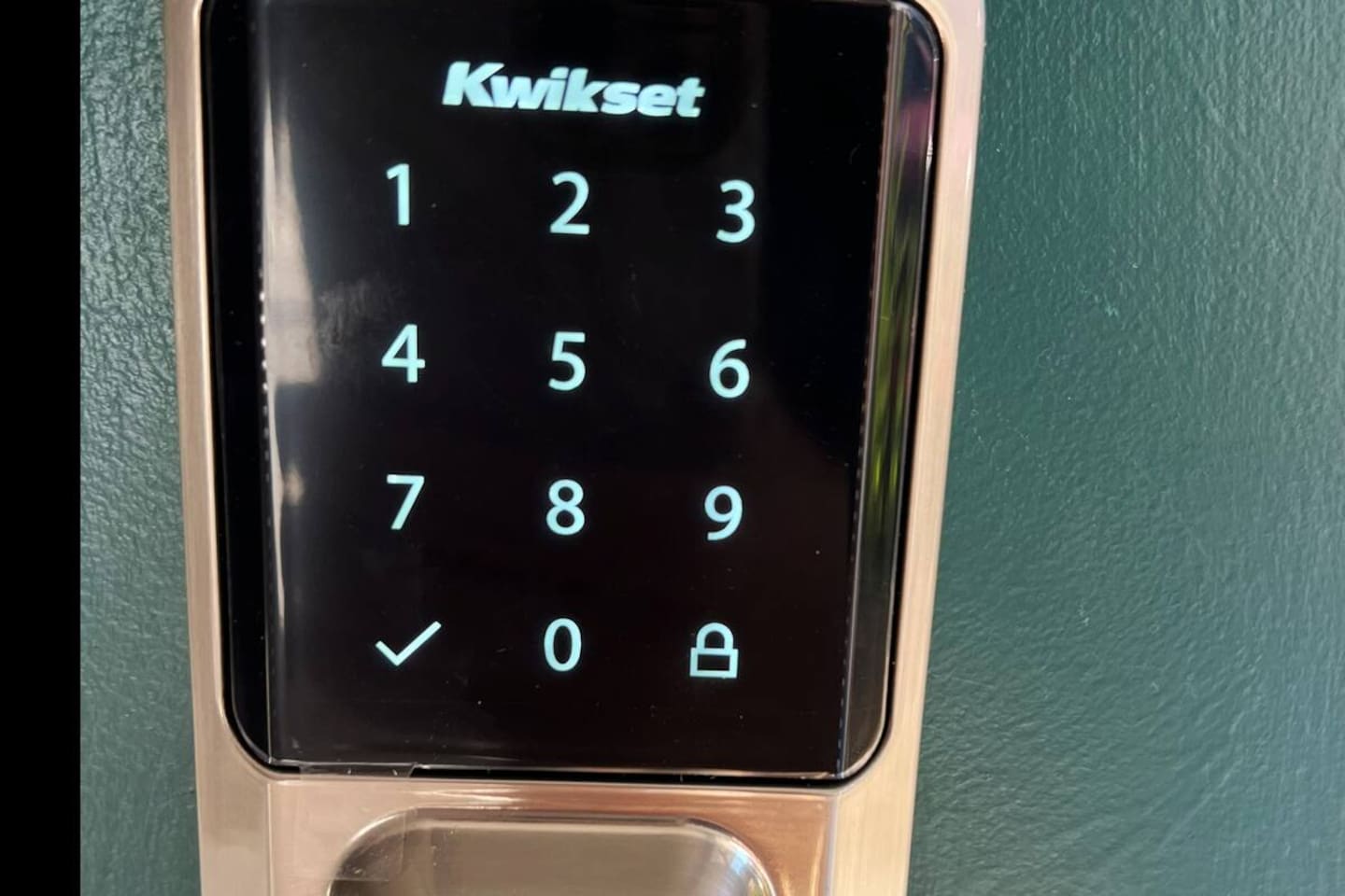 Keypad for Contactless Check In