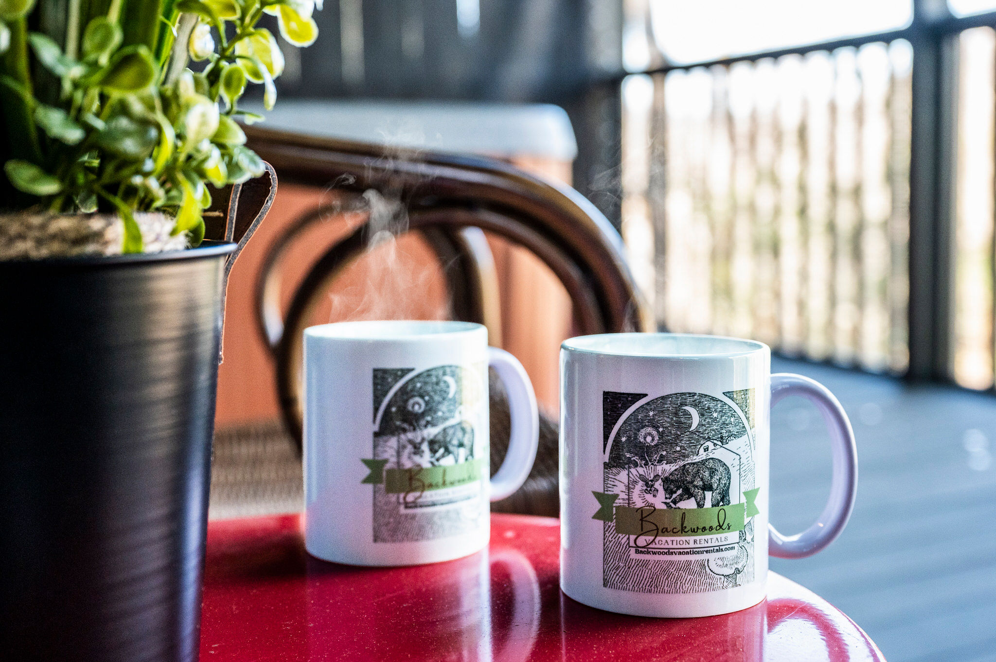 Enjoy the outdoor area