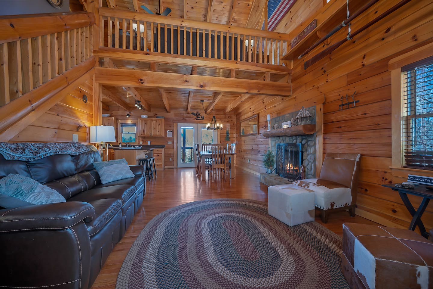 Spacious living room