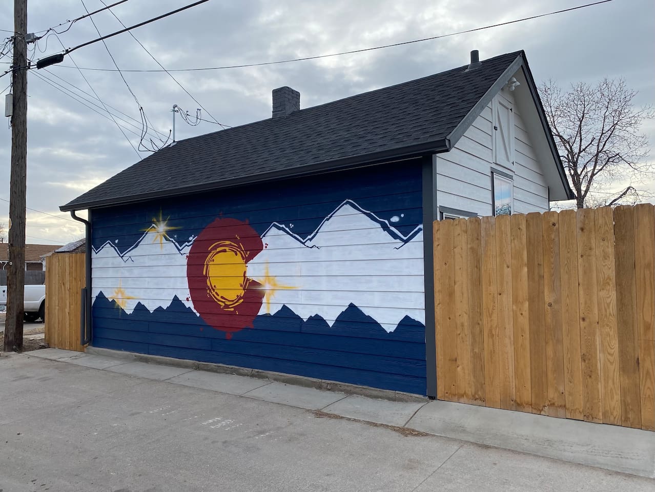 Colorado Mountain Painting