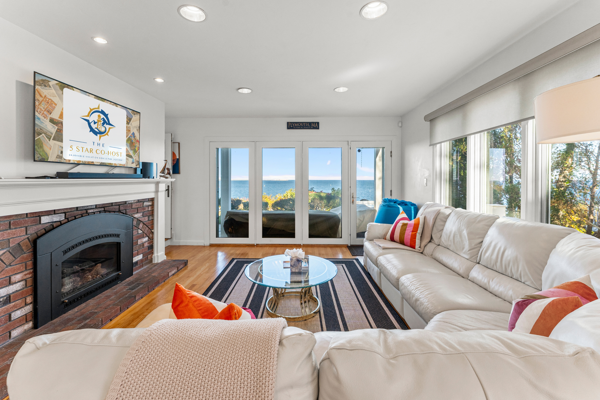 Enjoy ocean views from the comfort of your living room