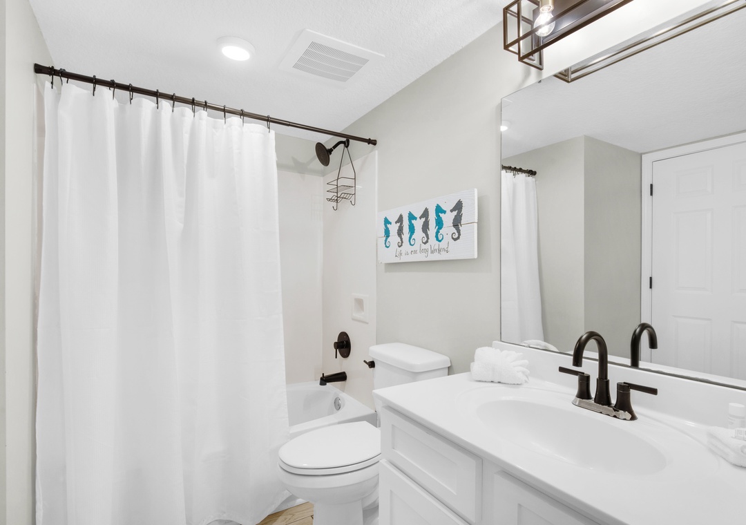 Bunk bathroom