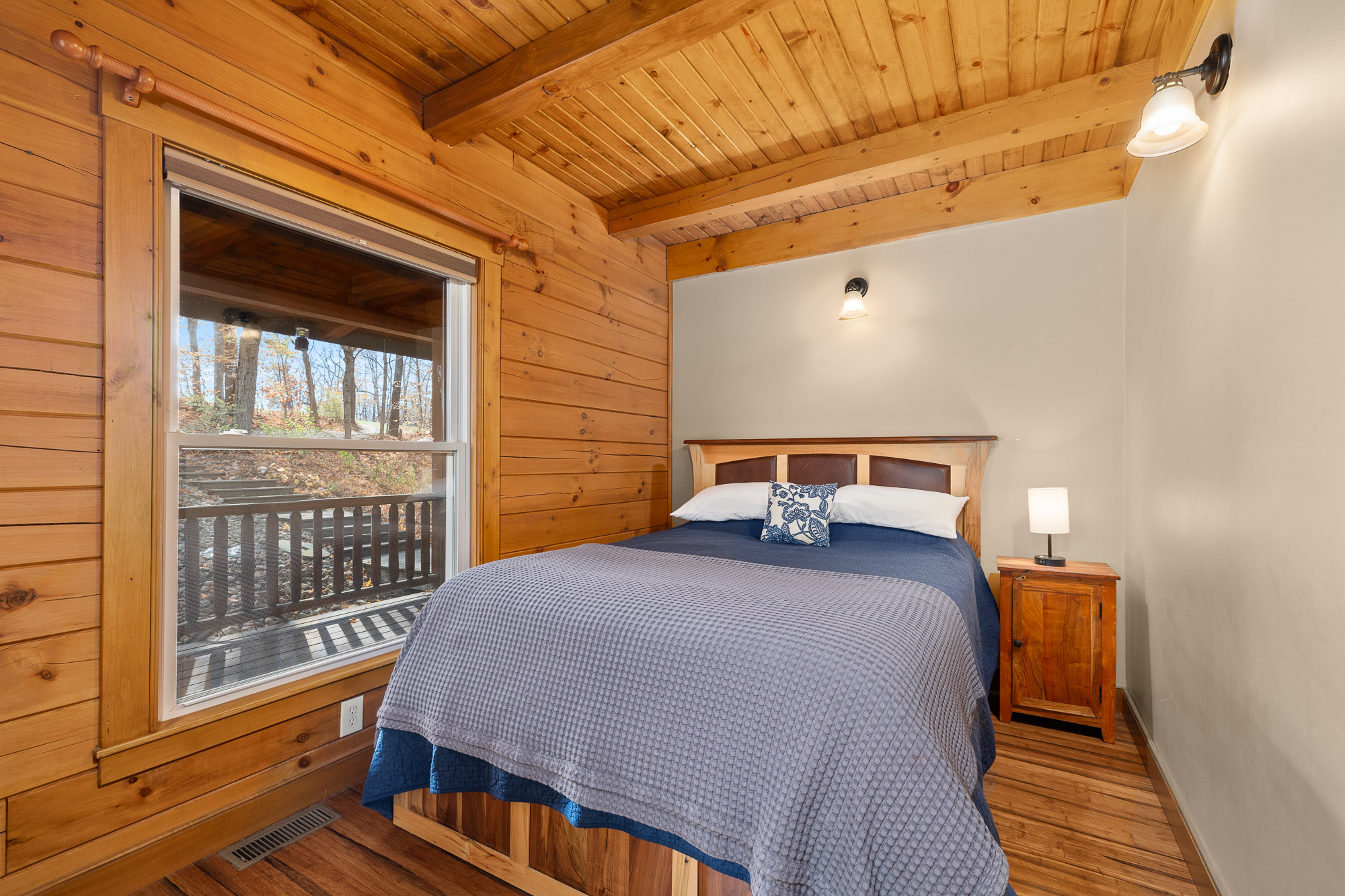 Queen Bedroom 1 by Entry (Main Floor)
