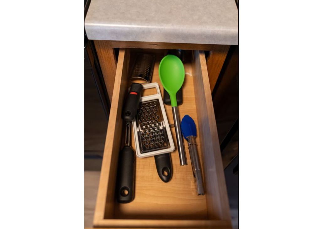Kitchen utensils.