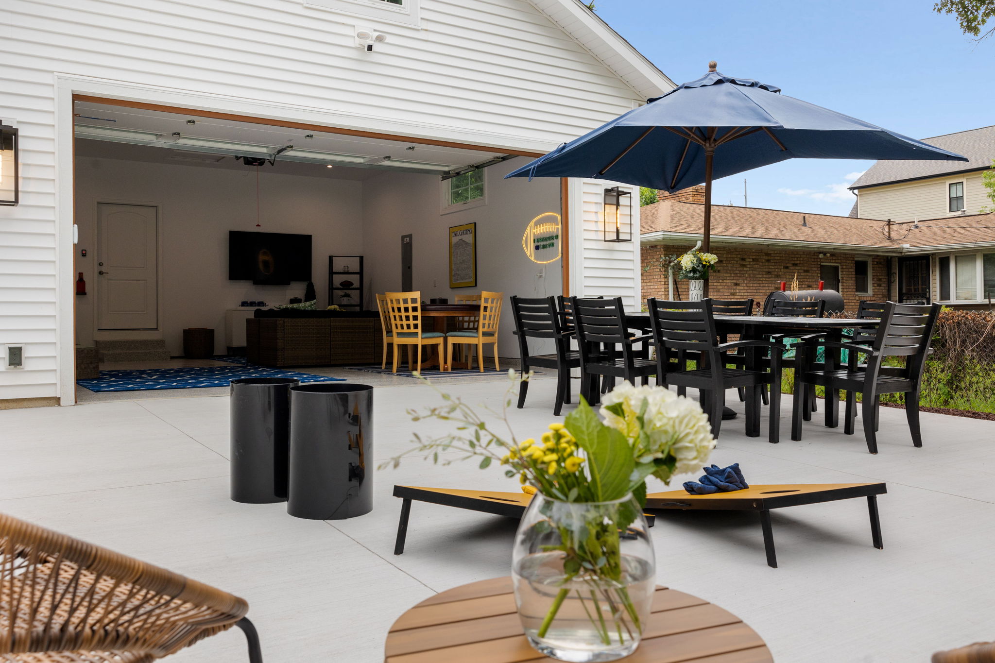 Backyard Area