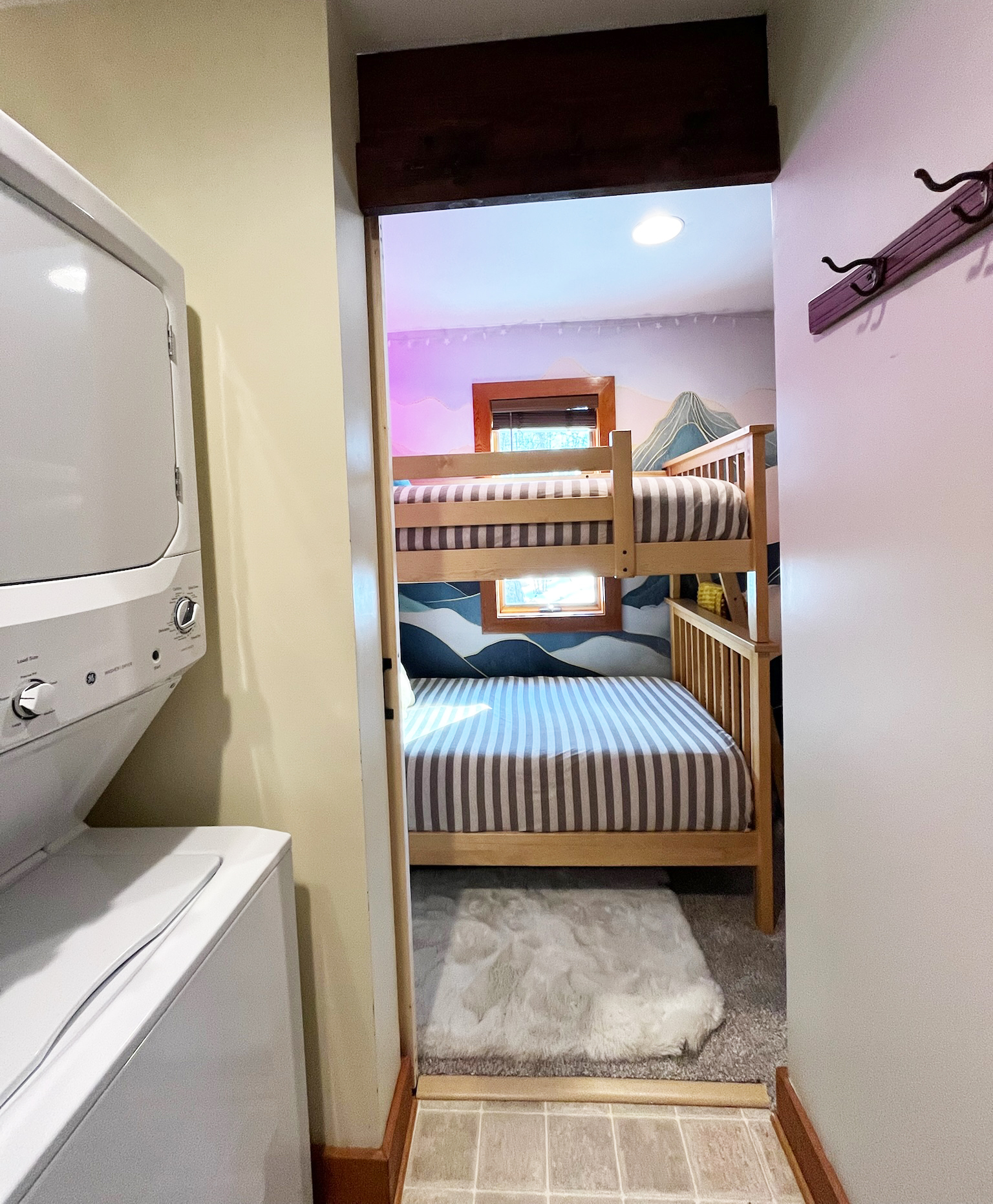 Laundry Room & Bunk Bedroom Entrance