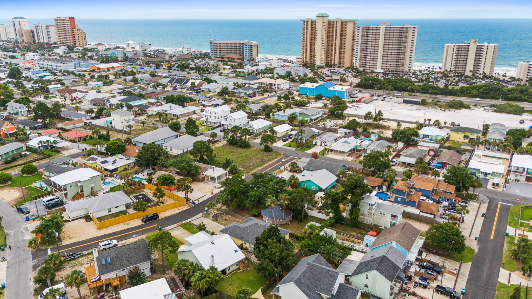 Aerial of House
